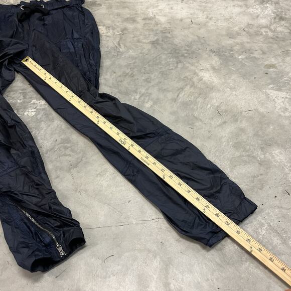 Free People Movement Future High Waist Rain Windbreaker Jogger Blue Womens Small - Picture 2 of 7